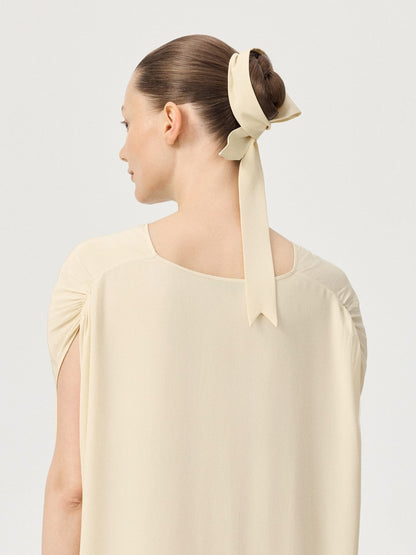 COR ORBIT Facet Resort Collection Mulberry Silk Hair Scarf