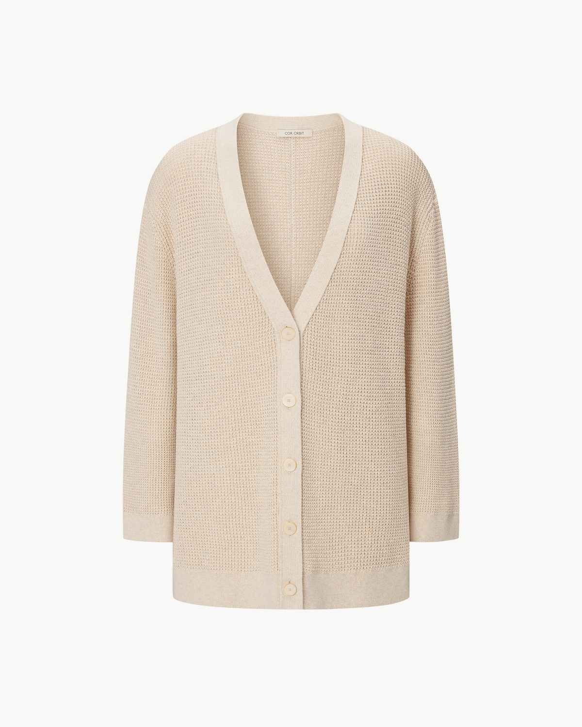 COR ORBIT Elmshade Resort Collection Cotton-Cashmere Cardigan