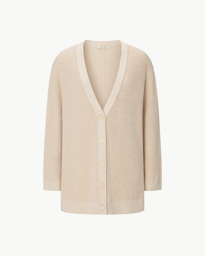 COR ORBIT Elmshade Resort Collection Cotton-Cashmere Cardigan