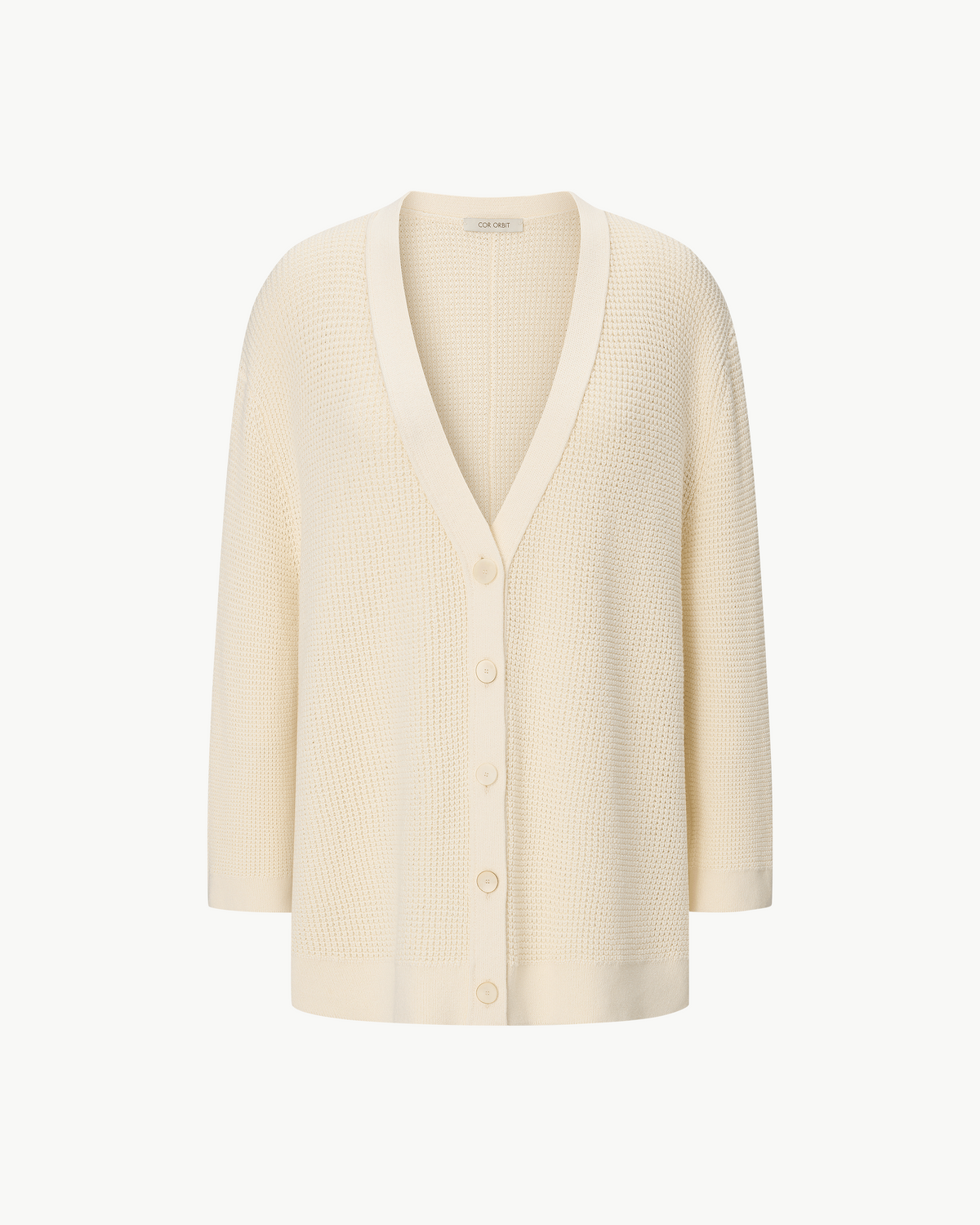 COR ORBIT Elmshade Resort Collection Cotton-Cashmere Cardigan