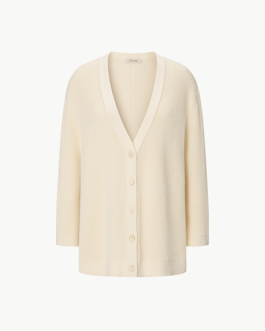 COR ORBIT Elmshade Resort Collection Cotton-Cashmere Cardigan