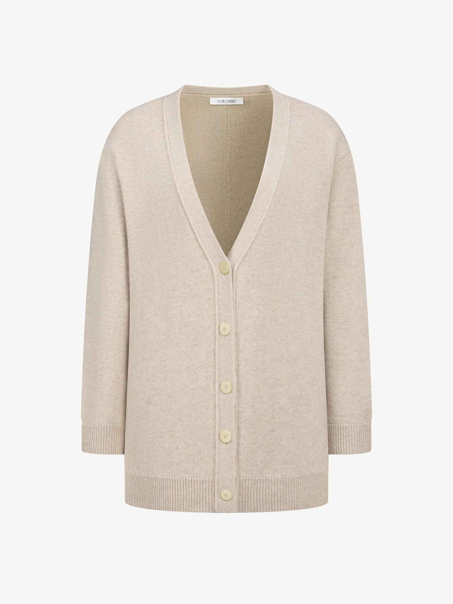 COR ORBIT Elmshade Constant Series Wool Cardigan