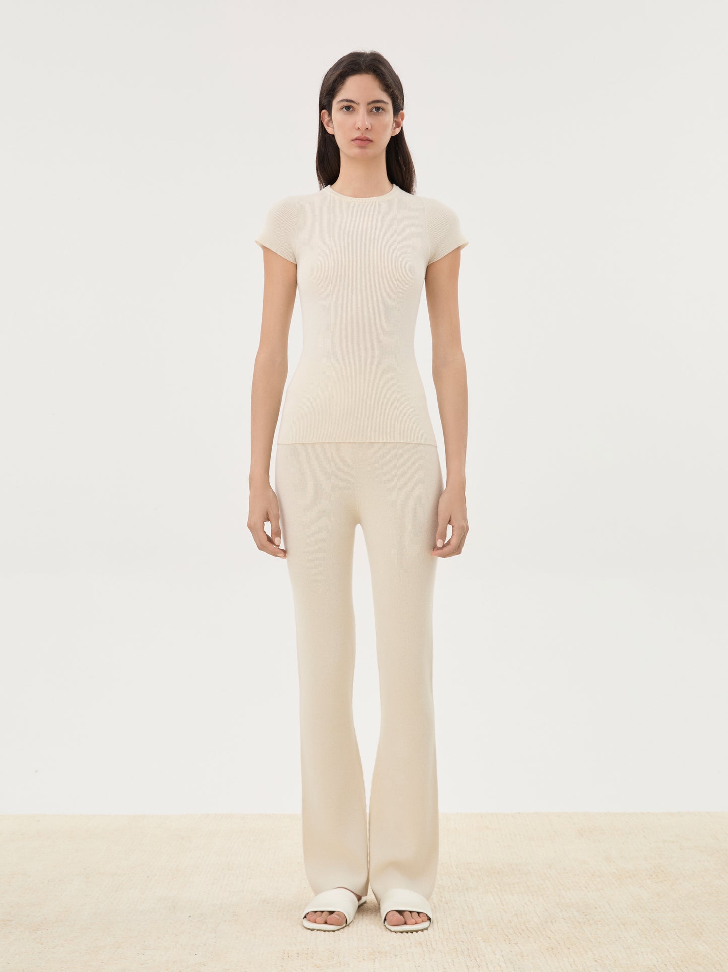 COR ORBIT Lyra Star Series Mulberry Silk Short Sleeve Lounge Set