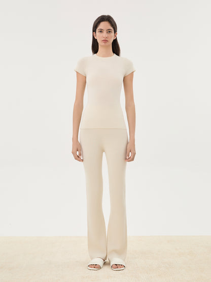 COR ORBIT Lyra Star Series Mulberry Silk Short Sleeve Lounge Set