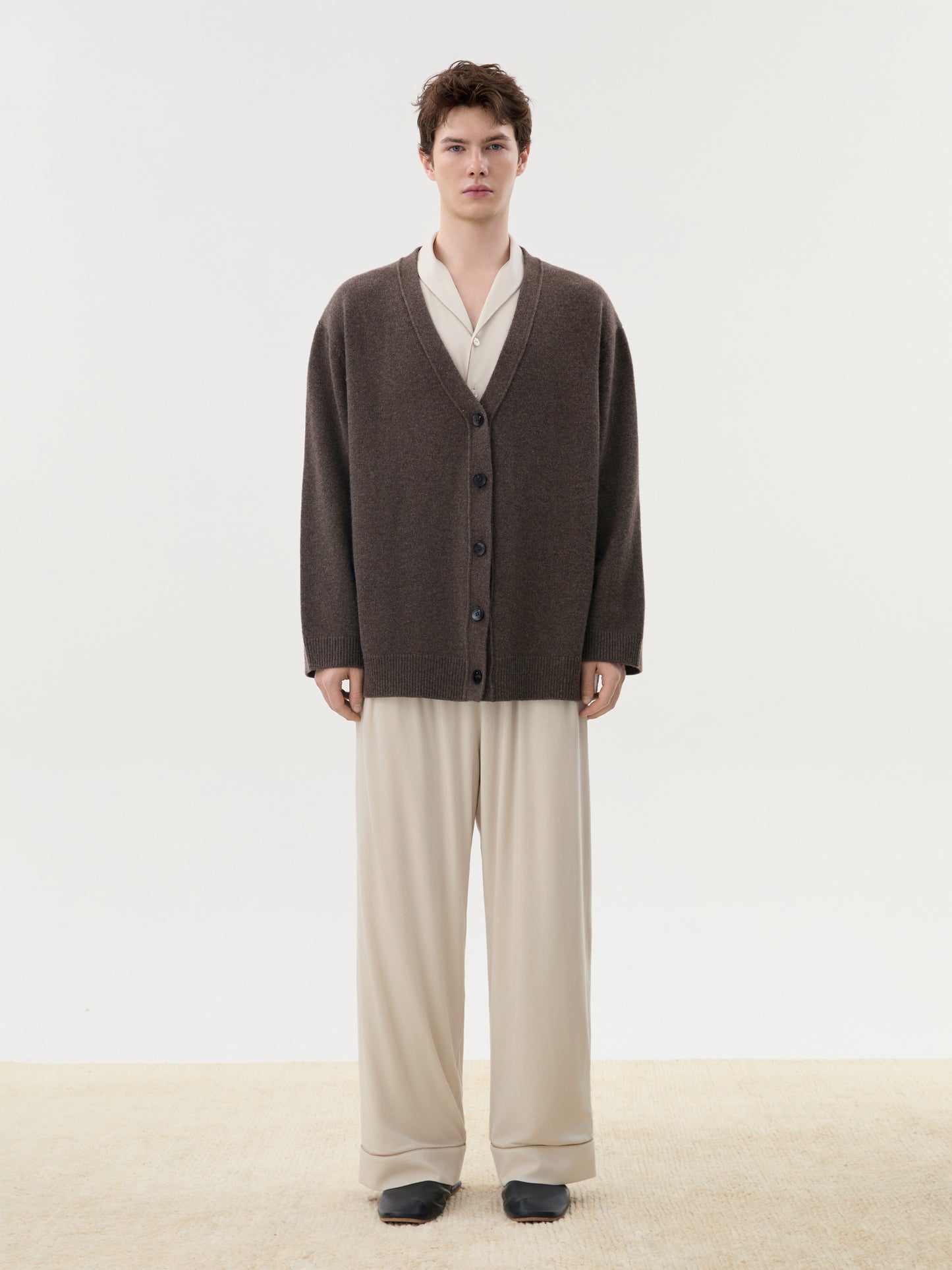 COR ORBIT Elmshade Constant Series Wool Cardigan