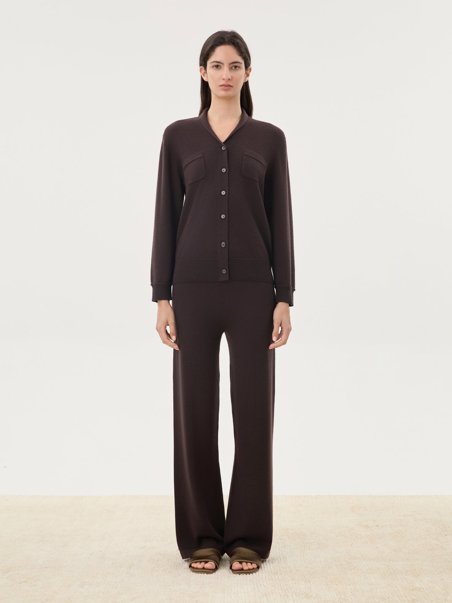 COR ORBIT Serenata Star Series Cashmere Long Sleeve Lounge Set