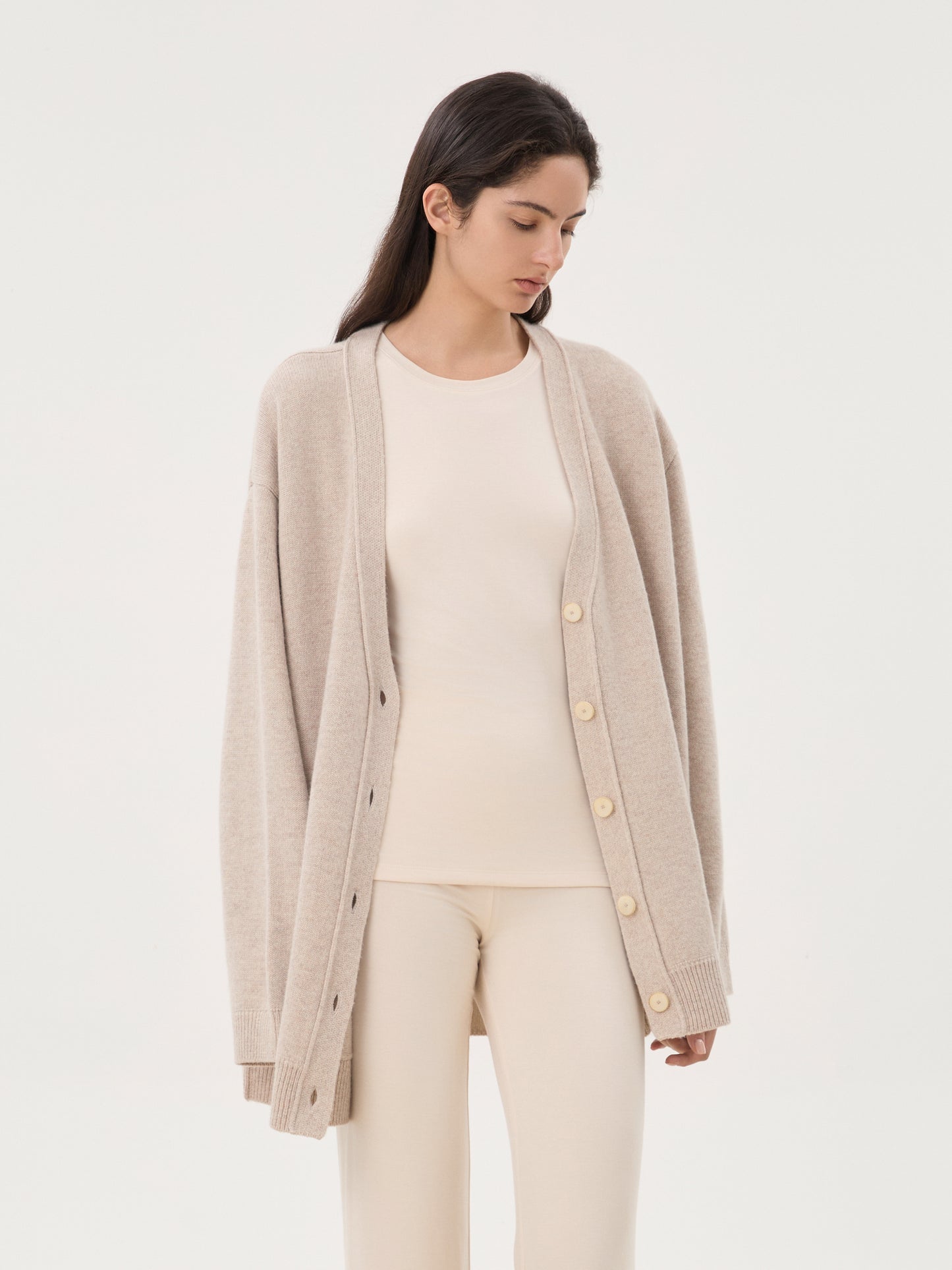 COR ORBIT Elmshade Constant Series Wool Cardigan