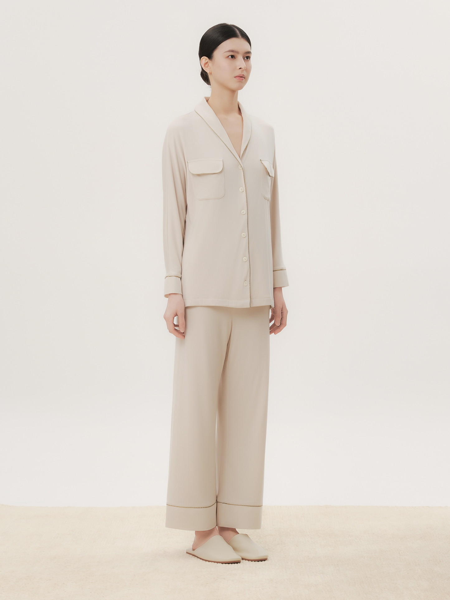 COR ORBIT Meadow Constant Series Long Sleeve Lounge Set