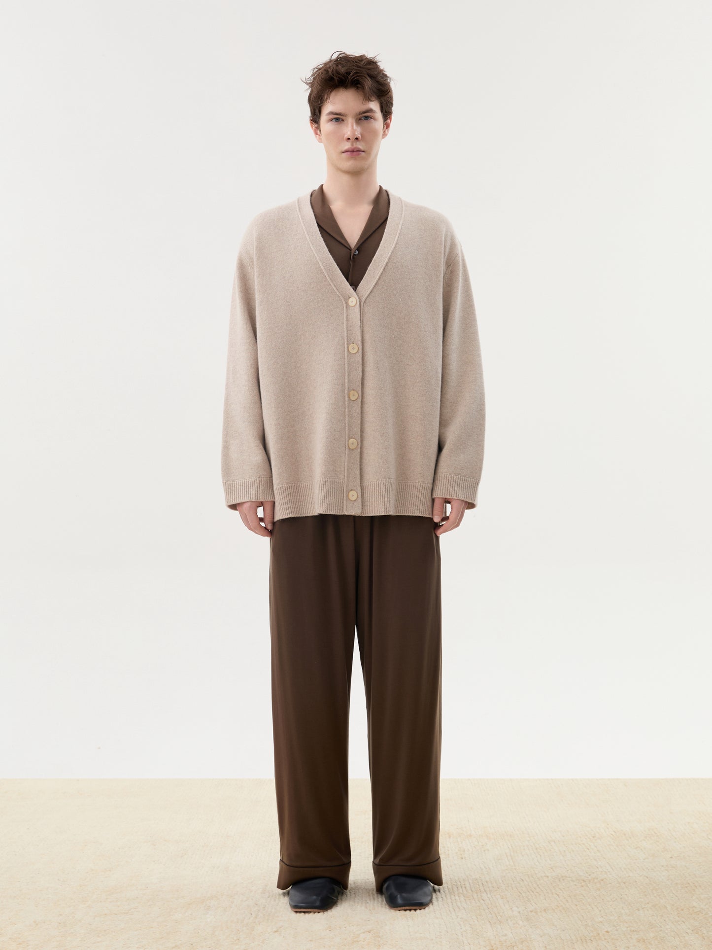 COR ORBIT Elmshade Constant Series Wool Cardigan