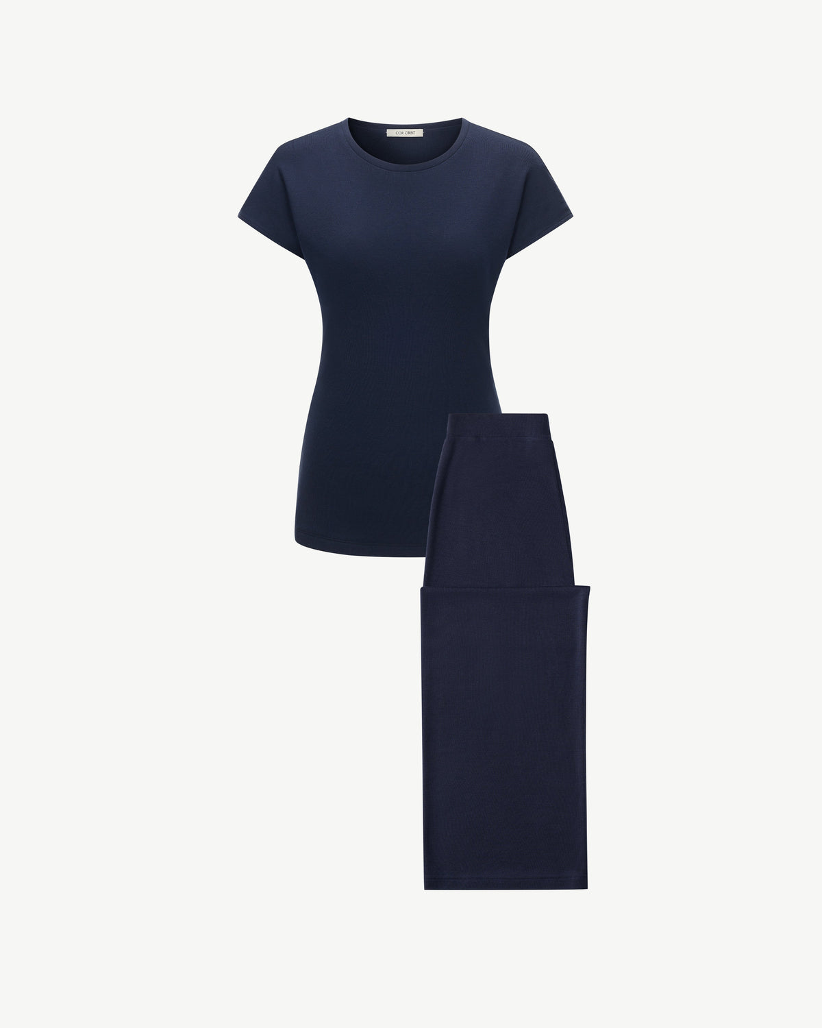 COR ORBIT Solune Star Series TENCEL™ Wool Short Sleeve Lounge Set