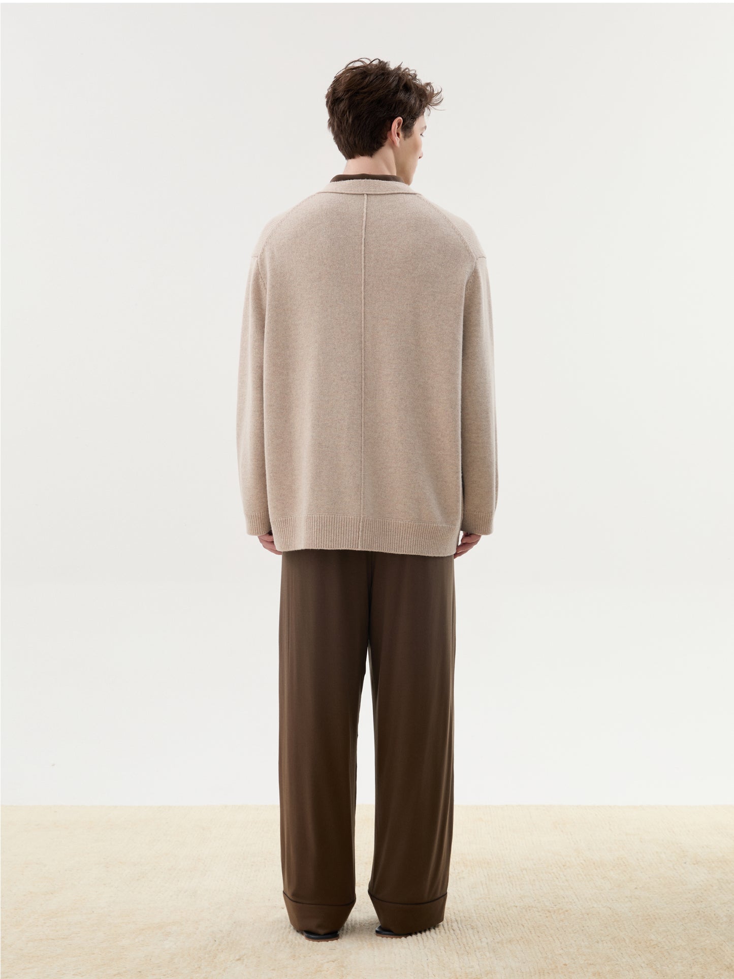 COR ORBIT Elmshade Constant Series Wool Cardigan