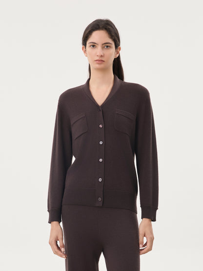 COR ORBIT Serenata Star Series Cashmere Long Sleeve Lounge Set