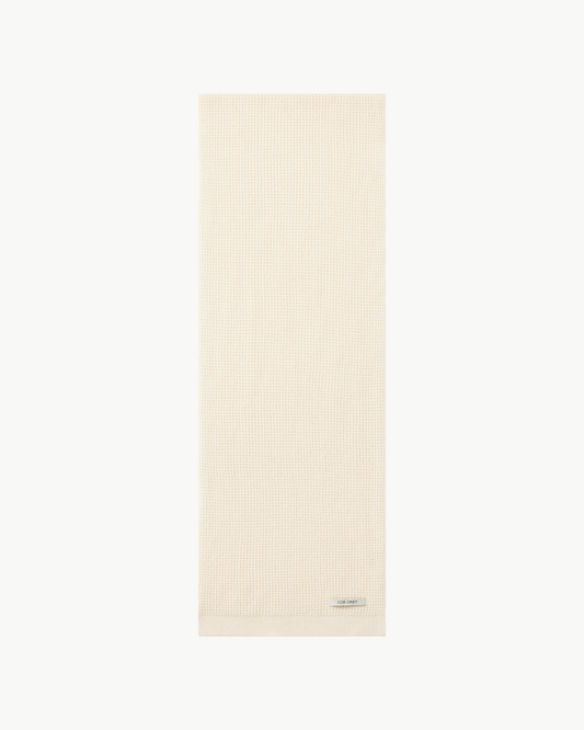 COR ORBIT Filum Resort Collection Cotton-Cashmere Knit Scarf