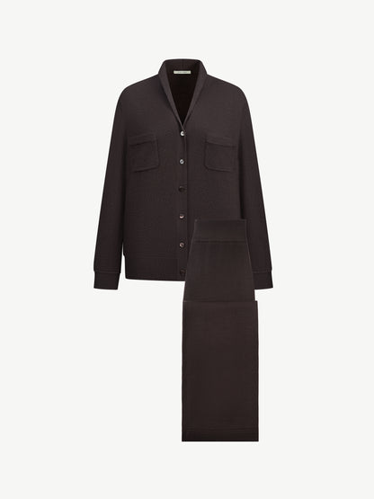 COR ORBIT Serenata Star Series Cashmere Long Sleeve Lounge Set