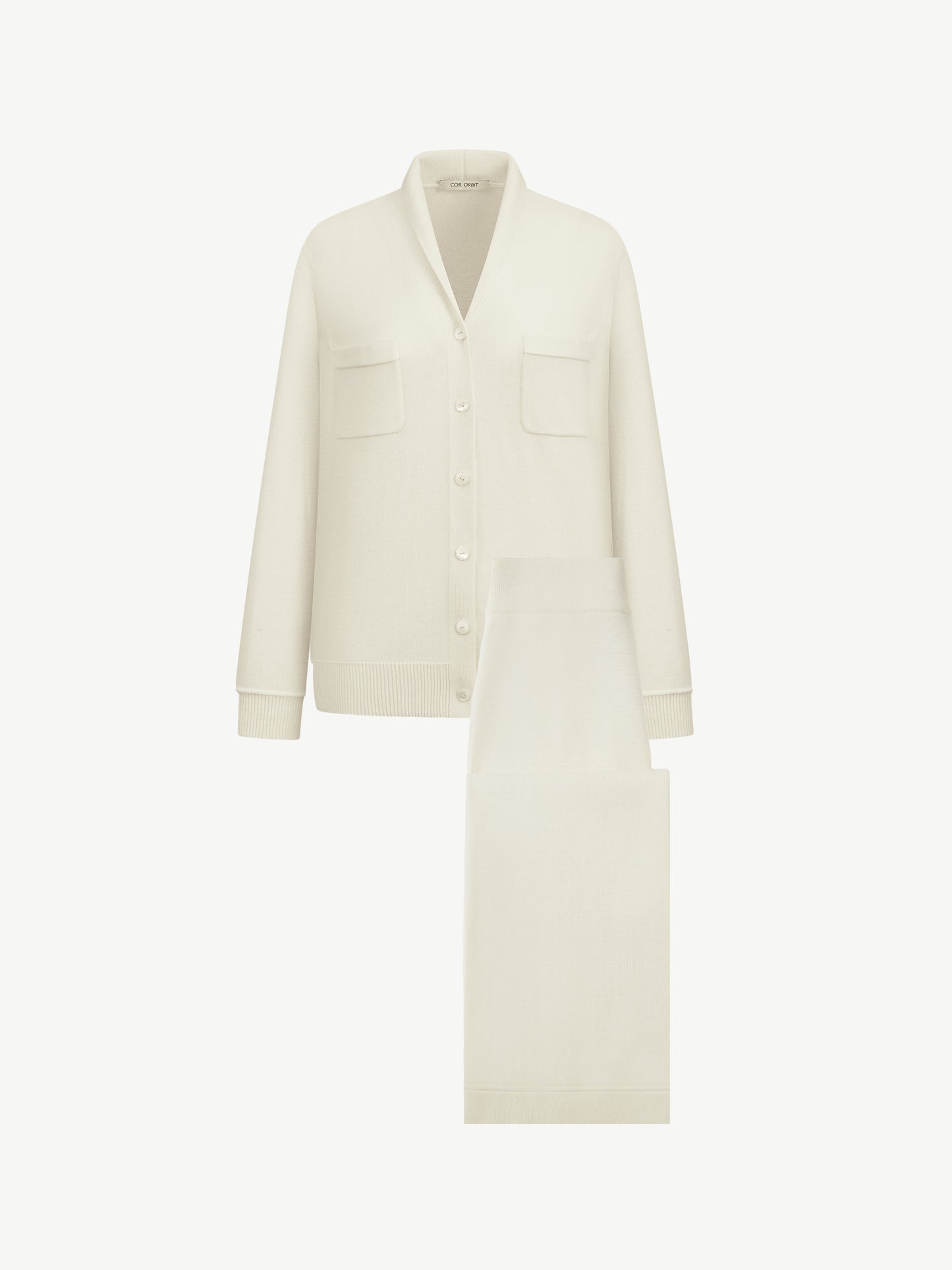 COR ORBIT Serenata Star Series Cashmere Long Sleeve Lounge Set