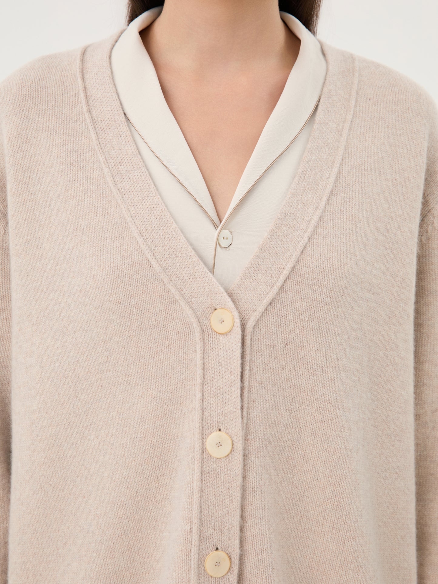 COR ORBIT Elmshade Constant Series Wool Cardigan