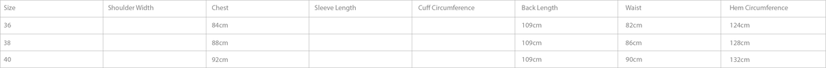 Size Chart - Top