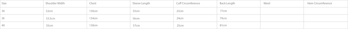 Size Chart - Top
