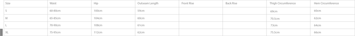 Size Chart - Top