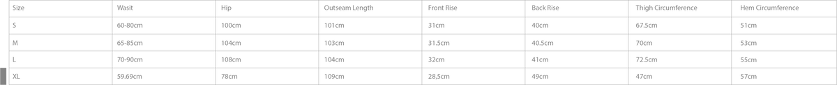 Size Chart - Top