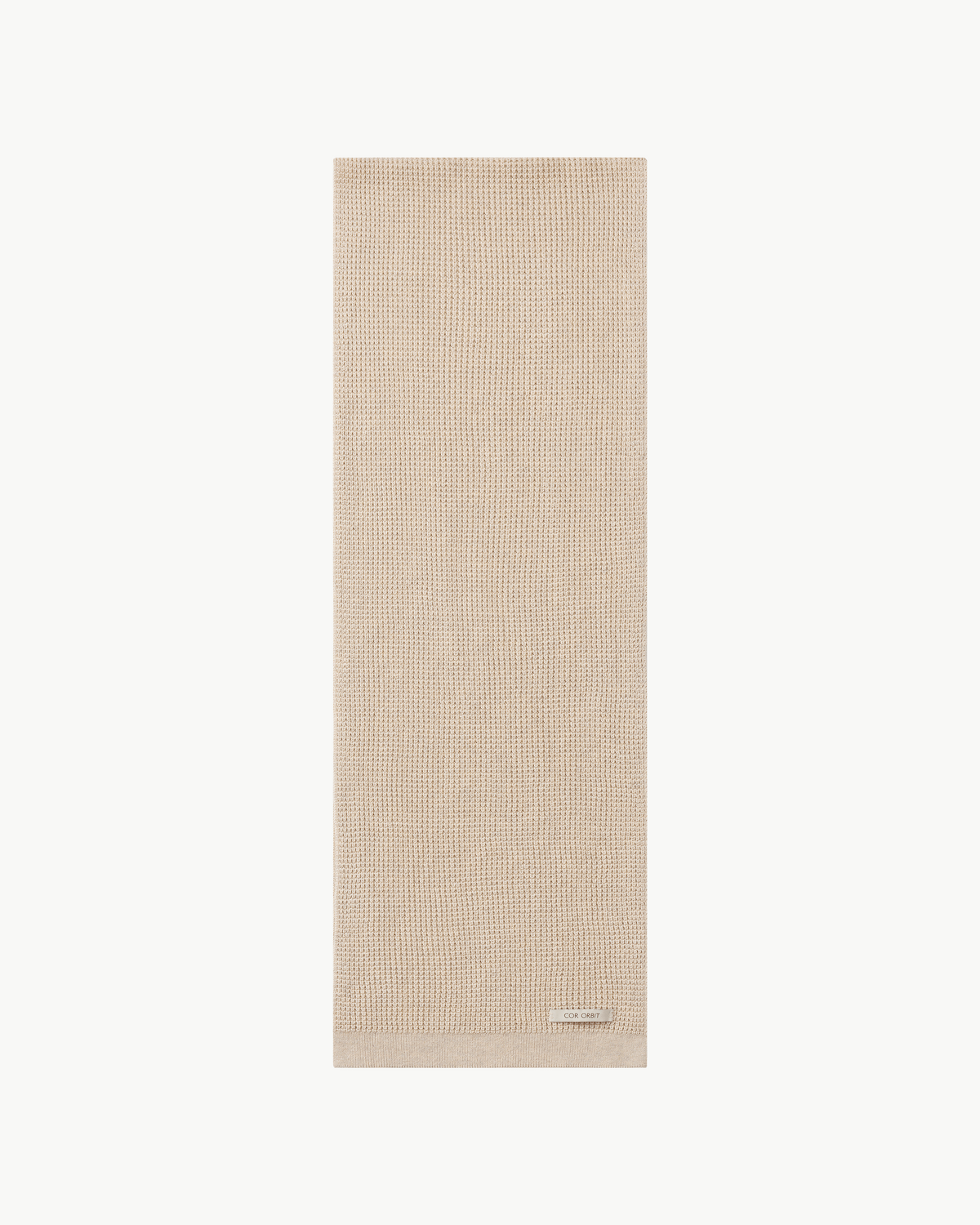 COR ORBIT Filum Resort Collection Cotton-Cashmere Knit Scarf